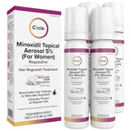 Minoxidil for Women 5% Foam - Helps Restore Top of Scalp Hair Loss and Support Hair Growth for Women, Regrowth with Unscented Topical Treatment for Thinning Hair (5% Foam 8-Month Supply)