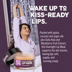 Eco Lips Daily Plumping Lip Mask with Hyaluronic Acid + Overnight Intensive Lip Mask with Gotu Kola 2-pack by Eco Lips 100% Natural. Made in USA