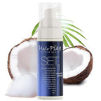 Hair Play Set #1 Hair Foam Mousse - Light Hold Styling Foam for Frizz Control - Volume Mousse for Fine Hair & Natural Straight Hair- Lightweight & Non-Greasy - Travel Size Hair Mousse - 2 Fl Oz