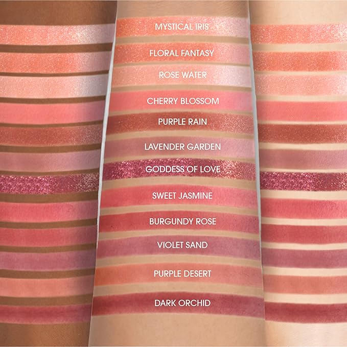 EBIN NEW YORK Desert Rose - Secret of Pharaoh Eyeshadow Palette, Highly Pigmented and Blendable, Cruelty-Free, Long-Lasting Matte & Shimmer