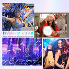 6 pcs Holographic Glitter Freckles Face Tattoo, Waterproof Sparkle Body Glitter Speckles Patches for Women, Cute Star Glitter Stickers Temporary Tattoo Makeup Accessories for Festival Rave