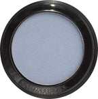 Light Blue Silver Grey Shimmering Pressed Powder Single Vegan Eyeshadow; Talc, Paraben & Cruelty Free