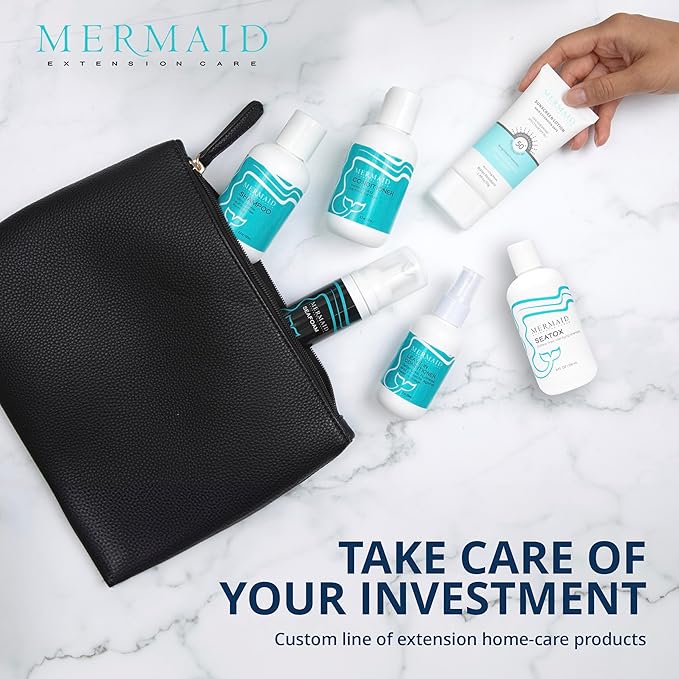 Boar Bristle Brush, Gentle Hair Extension and Wig Care with Natural Bristles for Smoothing Styling