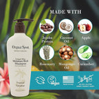 Original Sprout Island Bliss Moisture Rich Shampoo for All Hair Types Including Color-Treated, Damaged & Dry Hair, Hydrating & Moisturizing Shampoo with Coconut Oil, Vegan, Sulfate Free, 8 fl oz