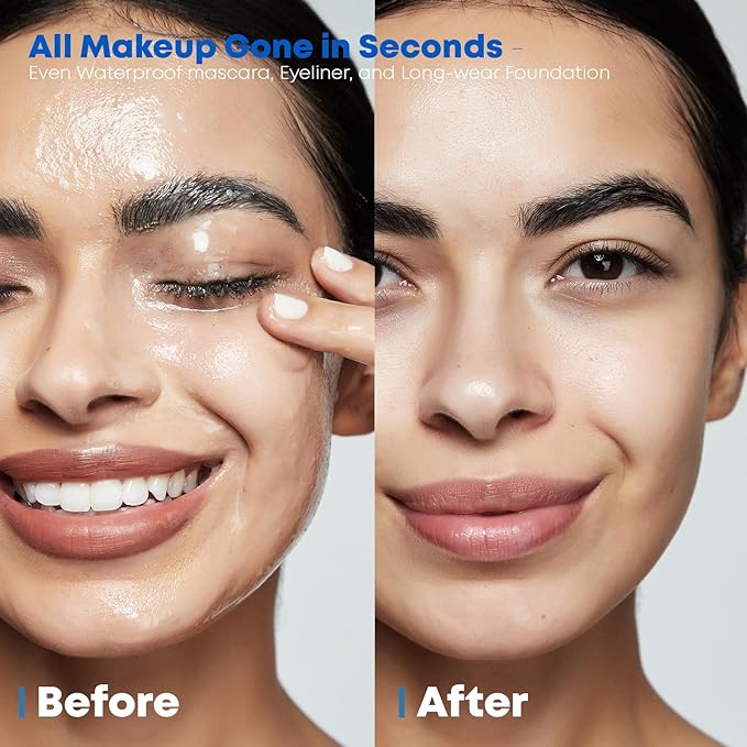 ddg Travel Size Cleansing Balm–Travel-Friendly Makeup Remover for Waterproof Makeup,Sensitive Skin,Vegan Hydrating Formula,Individually Wrapped,10 packs,Holiday Gift