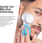 6 Pack INNERNEED Silicone Face Scrubber for Deep Cleansing and Exfoliation – Soft Facial Cleansing Brush, Gentle for All Skin Types, Blackhead & Acne Pore Care