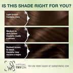 Garnier Hair Color Nutrisse Nourishing Creme, 413 Bronze Brown (Bronze Sugar) Permanent Hair Dye, 1 Count (Packaging May Vary)