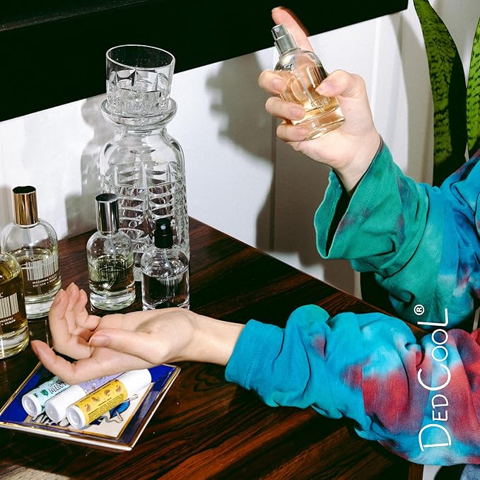 DedCool Eau de Parfum (Red Dakota- 1.7 fl oz) With Notes of Gardenia, Amber, Bergamot, Perfume for Men and Women, Luxury Fragrance, Long Lasting, w/Essential Oils, Non-Toxic,Vegan, Fragrance For All