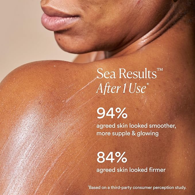 OSEA Anti-Aging Body Balm 5 oz - Firming & Tightening Body Lotion for Hydration - For Silky Glowing Skin - Nutrient-Rich Seaweed Body Lotion - Clean & Vegan Body Care Anti-Aging Body Moisturizer