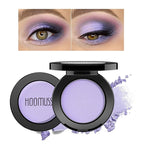 Single Purple Eyeshadow Matte Handmade Pressed Eyeshadow Powder Palette Long Lasting With No Creasing High Pigmented Intense Color Purple Eye Shadow (Lavender)