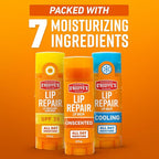 O'Keeffe's Lip Repair Lip Balm Set for Dry, Cracked Lips - Stick (Pack of 3: 1 Cooling + 1 Unscented + 1 SPF) - Moisturizer for for Extremely Cracked, Dry Lips