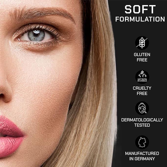 Radiant Professional Waterproof Lip Liner Pencil - Long Lasting Lip Liner for Defined Lips - Soft & Creamy Lipliner with Vitamin E - 1.20gr, (03 NATURAL)