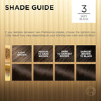 L'Oréal Paris Superior Preference Luminous Fade-Defying Permanent Hair Color, Hair Dye For Up to 9 Weeks of Radiance, Soft Black 3, 1 Hair Dye Kit