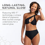 Norvell Venetian Sunless Facial Self Tanner Mousse with Bronzer 1.7 fl oz – Instant Natural Looking Fake Tan, Anti Orange, Streak Free, Long Lasting Sunless Bronzing Glow