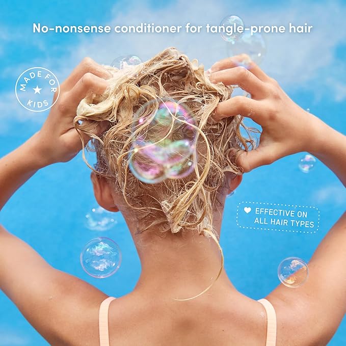 Evereden Kids Conditioner Detangler, 6.7 fl oz. | Children's Haircare | Non-toxic Conditioning for Silky Smooth Hair