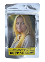 FUEL THE ARMY® 80% Natural Hair Dye 100 Grams (Deep Yellow)