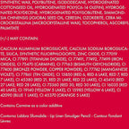 Pupa Milano True Lips Blendable Lip Liner - Dual-Ended Matte Lining Color and Brush - Light and Creamy, Hydrating, High Pigment, Smudge Proof Formula - Paraben Free - 038 Rose Nude - 0.042 oz