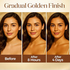 Hydrating Self Tanning Drops – LIGHT/MEDIUM – Face & Body Tint with DHA, Hyaluronic Acid, Squalane & Niacinamide – Natural-Looking Tan – MYSTERE BEAUTE – 1 fl oz