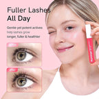 Advanced Lash Repair Serum for Damaged or Extension-Weakened Lashes | PDRN & EGF Recovery Formula with Peptides & Amino Acids | Gentle Korean Lash & Brow Serum, Prostaglandin-Free (0.3 fl oz)