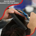 Hair Cutting Scissors -Sharp Razor Edge Blade Hair Shears Series - 6.5" With Fine Adjustment – Stainless Steel Hair Scissors Professional For Men, Women & Babies