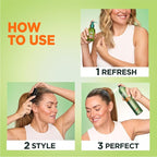 Garnier Fructis Style Sleek and Shine Anti-Humidity Hairspray, Ultra Strong Hold, Frizz Protection 8.25 Oz, 3 Count (Packaging May Vary)