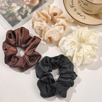 Hair Scrunchies for Women - Hair Ties No Damage Both for Thick Hair or Thin Hair Curl Hair No Crease Scrunchies Ponytail Holder No Hurt Your Hair