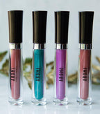 Aromi Peachy Tan Metallic Liquid Lipstick | Sepia Bronze Lip Color with Shimmery Finish, Vegan, Cruelty-free, Long-Lasting, Handmade (Peachy Tan)