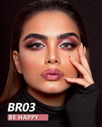 MAKI YIKA 3Pc Metallic Lipstick Long Lasting, Hot Pink Red Brown Glitter Lipsticks, High Shine Lipstick No Smudge No Transfer Liquid Lip Gloss (Hot Pink/Red/Brown)