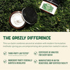 Beef Tallow Sunscreen SPF 35 – Unscented Water Resistant Zinc Sun Balm, Non-Greasy Natural Sunscreen for Face & Body – 4 Natural Ingredients: Non-Nano Zinc, Organic Coconut Oil, Beeswax- 1.8 oz