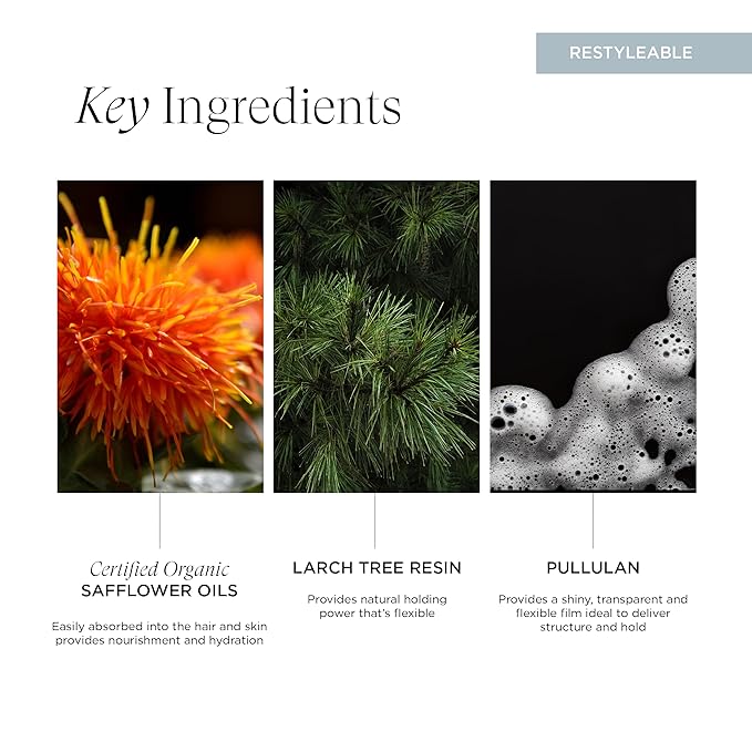 Intelligent Nutrients Tousled Texture Matte Paste – Natural, Medium Hold Hair Styling Paste for All Hair Types, Matte Finish, with Certified Organic Castor & Safflower Oils, Clean Beauty, 2 oz