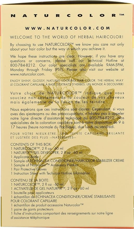 naturcolor Haircolor - Pale Saffron Blonde Hair Dye, 4 Fl Oz (9R)