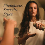 Hair Elixir Serum - Smooth Frizz-Free Hair Instantly - 80ml Heat Protectant - Daily Styling & Overnight Treatment - Lightweight Formula with Hibiscus & Meadowfoam Extracts