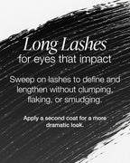 Mineral Fusion So High Extended Length Mascara (Black) - Lengthening Formula For Look of Long, Lush Lashes - Hypoallergenic With Kaolin Clay for Long Wear - No Smudge or Clumps