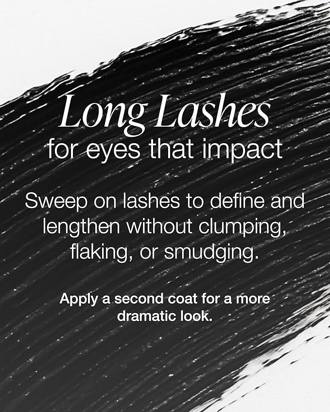 Mineral Fusion So High Extended Length Mascara (Black) - Lengthening Formula For Look of Long, Lush Lashes - Hypoallergenic With Kaolin Clay for Long Wear - No Smudge or Clumps