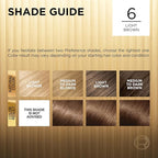 L'Oreal Paris Superior Preference Fade-Defying + Shine Permanent Hair Color, 6 Light Brown, Pack of 1, Hair Dye