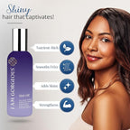 I am gorgeous Hair Oil - Frizzy Hair Solution with Nutrient-Rich Marula & Argan Oil for Damaged, Curly Hair - Adds Lightweight Hydrating Shine