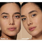 e.l.f. Hydrating Camo Concealer, Covers Blemishes & Under-Eye Circles, Full-Coverage & Delivers A Satin Finish, Vegan & Cruelty-Free, Light Beige