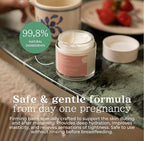 MINOIS PARIS Firming Belly Balm – 99.8% Natural Pregnancy Stretch Mark Cream – Belly Butter for Pregnancy & Postpartum – Hydrating, Firming, Gentle Care – Made in France – 3.4 fl oz