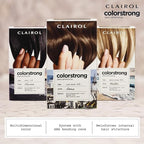Clairol ColorStrong Permanent Zero Ammonia Hair Dye, 4.0 Dark Brown - Barcelona Hair Color, Pack of 1