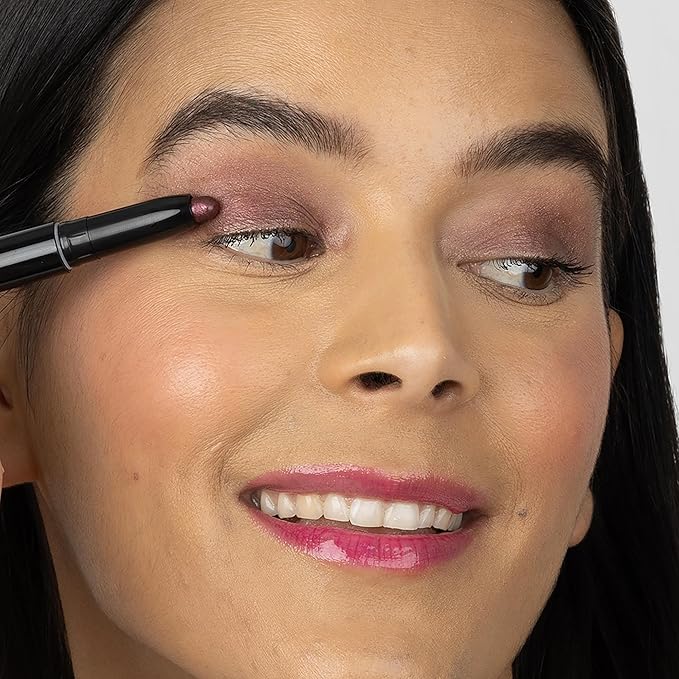 bdb Shimmer Eyeshadow Stick - Multi-Use Eye Makeup in Shimmer, Sparkly Eye Glitter, Plum