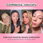 nuorganic Cosmic Lash Serum Without Prostaglandins | Eyelash Growth Serum for Thicker, Longer, More Defined Lashes | 4-Month Supply XL Size | Made in USA | cGMPA Certified Lab | 8ml