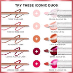 L'Oreal Paris Plump Ambition Hyaluron Lip Oil, 24 HR Lip Gloss with Hyaluronic Acid, Volumizing Formula with Glass-Like Shine, Cristal Clear 101, 0.16 Fl Oz