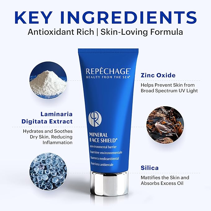 Repechage Mineral Face Shield Environmental Protection - 2 oz