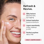 Mad Hippie Eye Cream - Anti-Aging Under Eye Cream for Dark Circles and Puffiness with Niacinamide, Peptides, Kakadu Plum & Licorice, Eye Treatment with Skin-Brightening Vitamin C, 0.5 Oz