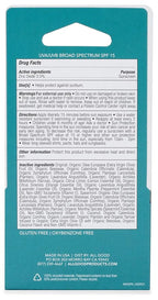 All Good Organic SPF15 Lip Balm - Hydrating Lip Care with Olive Oil, Beeswax, Calendula, Lavender, Vitamin E - Lip Moisturizer with Zinc Oxide Protection - Original, Spearmint & Coconut (9-pack)