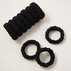 10 Pcs No Damage Hair Ties Thick Hair Elastic Rubber Bands Hair Accessories Scrunchies Seamless for Women