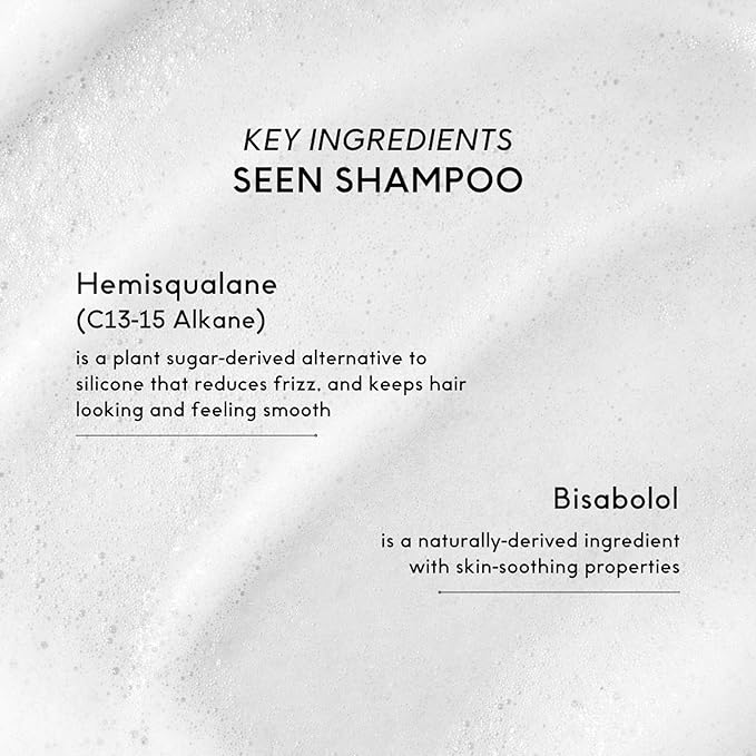 SEEN Shampoo & Conditioner Bundle - Scented, Non-Comedogenic & Hair Care - Dermatologist-Developed, Safe for Sensitive & Acne-Prone Skin