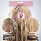 Satin Silk Bonnet for Sleeping, Soft Satin Lined Hair Bonnet for Women, Double Layer Sleep Nightcap