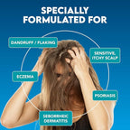 Suu Balm Dry Scalp Treatment, Rapid Itch Relief Anti-Dandruff Scalp Spray Moisturizer, Cooling Itchy Scalp Treatment for Flaky Sensitive & Psoriasis, Cooling Menthol & 5 Ceramides, 1.35 fl oz