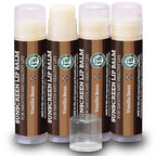 Earth's Daughter SPF Lip Balm 4-Pack - Lip Sunscreen, SPF 15, Organic Ingredients, Vanilla Flavor, Beeswax, Coconut Oil, Vitamin E - Hypoallergenic, Paraben Free, Gluten Free